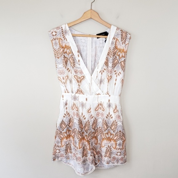 MINKPINK Pants - NWT MinkPink | Muted Floral Print Romper